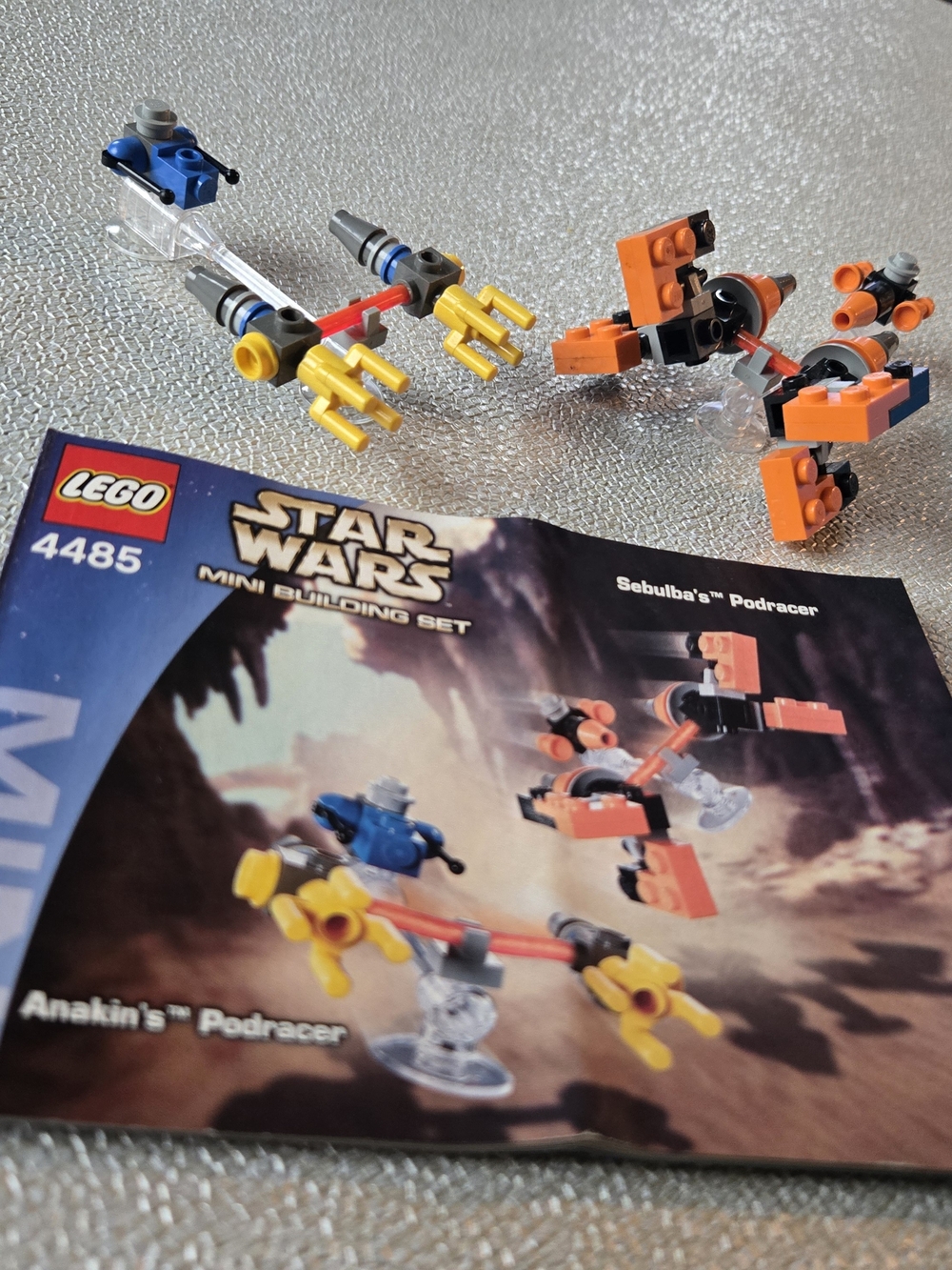 ⭐️4485 Vintage LEGO Star Wars Podracer Mini Building Set⭐️
